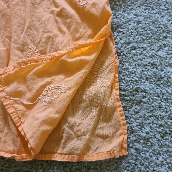 Roberta Roller Rabbit Size 8 Girls Embroidered Swim Cover Tunic - Picture 3 of 5